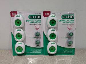 lot 11 image: 2 NEW G.U.M DENTAL FLOSS PRO WEAVE