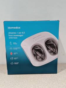 lot 29 image: HOMEDICS SHIATSU  AIR 4.0 FOOT MASSAGER W HEAT