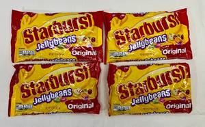 lot 37 image: 4x 14oz Bags Starburst Jelly Beans