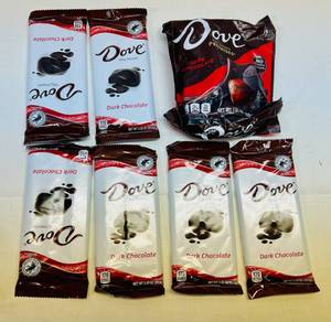 lot 65 image: Dove Dark Chocolate