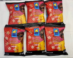 lot 92 image: 6x 4.5oz Pop Star 3D Potato Bites-Barbecue