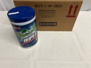 lot 270 image: P. 6x 125ct Sanidate Sanitizing Wipes