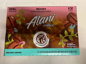 lot 423 image: MM. 12x 12oz Alani Coffee-Mocha