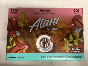 lot 424 image: MM. 12x 12oz Alani Coffee-Mocha