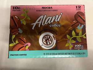 lot 425 image: MM. 12x 12oz Alani Coffee-Mocha
