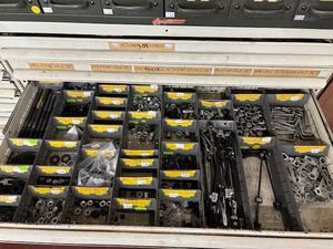 lot 303 image: Small Parts - Axles, Cones, Nuts, Washers