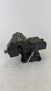 lot 112 image: Used Craftsman Bench Vise with Swivel Base
