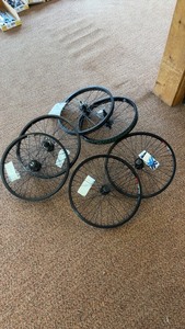 lot 134 image: Set of 5 20-Inch Bicycle Wheels Double Wall Design