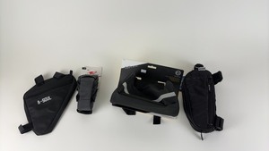 lot 444 image: Set of 4 Bicycle Saddle Bags and Frame Packs