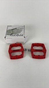 lot 478 image: Alienation Foothold Red Bicycle Pedal Set