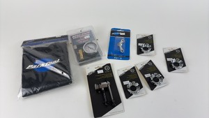 lot 493 image: Park Tool Cycling Repair Set with Gauges, Wrenches and Seat Bag