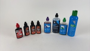 lot 495 image: Assortment of Bicycle Chain Lubricants - 8 Bottles