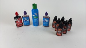 lot 497 image: Bike Lubricant Collection 10 Piece Assortment