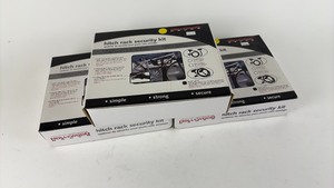 lot 519 image: Set of 3 Hollywood Hitch Rack Security Kits