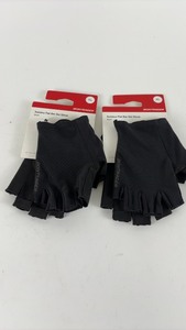 lot 527 image: Set of 2 Bontrager Solstice Flat Bar Gel Gloves XL
