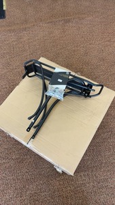 lot 537 image: Set of 8 Tubular Alloy Black Lite Bicycle Racks