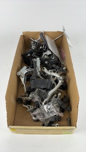 lot 638 image: Box of Mixed Bicycle Component Parts