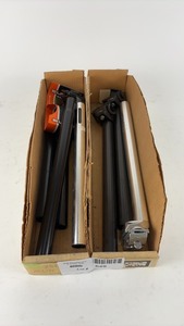 lot 649 image: Collection of Bicycle Seat Posts in Assorted Styles