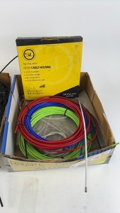 lot 662 image: Assorted Set of Bicycle Gear Cable Housings and Cables