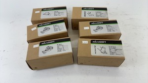 lot 690 image: Set of 6 microSHIFT Bicycle Components - Models RD-M21L, SL-M9505-R, SL-M7180-R, TS39-7R