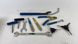 lot 709 image: Collection of 10 Bicycle Repair Tools