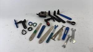 lot 711 image: Collection of Bicycle Maintenance Tools