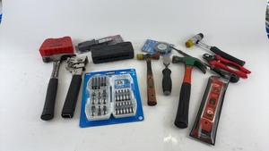 lot 730 image: Collection of Hand and Rivet Tools with Bit Sets