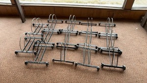 lot 734 image: Set of 14 Bicycle Floor Stands