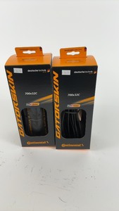 lot 216 image: Pair of Continental Gatorskin 700x32C Bicycle Tires