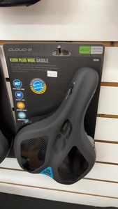 lot 256 image: Cloud-9 Kush Plus Wide Saddle - Unisex Comfort Bike Seat