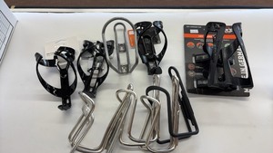 lot 359 image: Assorted Bicycle Water Bottle Holders - Set of 10