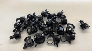 lot 361 image: Lot of 30 Black Bicycle Bells