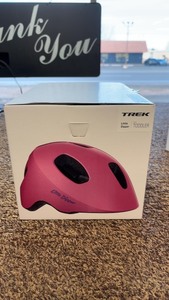 lot 423 image: Trek Little Dipper Toddler Bicycle Helmet Pink Frosting