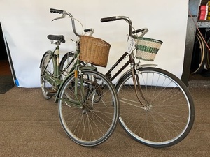 lot 67 image: Pair of Vintage Bicycles CCM Grand Sports and Schwinn Collegiate