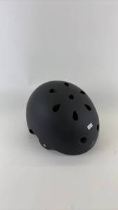 lot 354 image: Triple Eight LXL Matte Black Bicycle Helmet - New Without Box