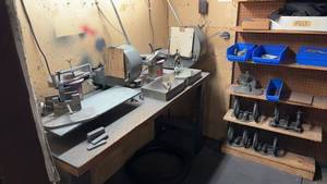 Wissota Model S8 and 911 Skate Sharpener Set with Accessories