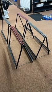 lot 743 image: Set of 4 Hockey Stick Racks