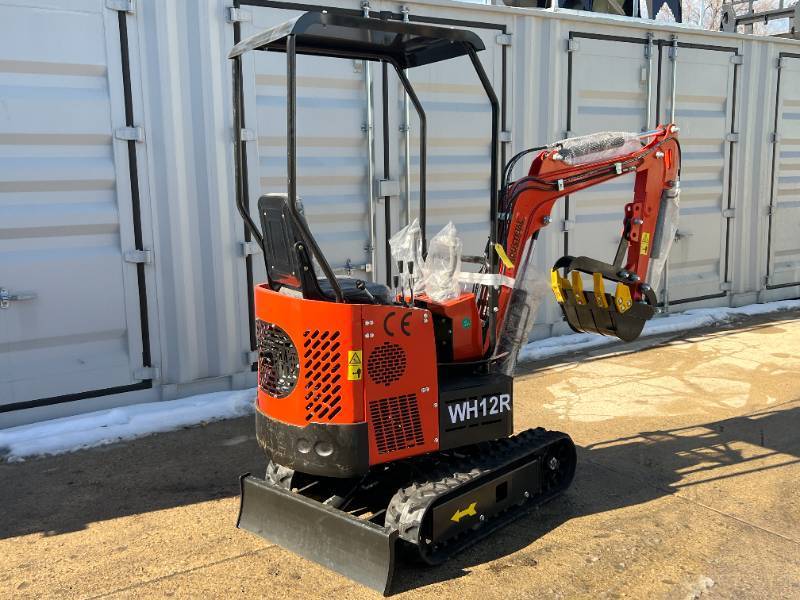 lot 4070 image: 2024 AGT Mini Excavator (WH12R)