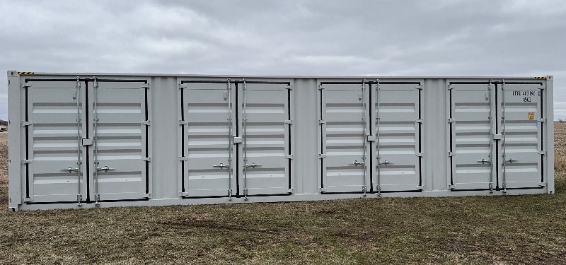 lot 30 image: Sea Container with 4 Side Doors, 40HC, Single Trip  CFGU4031900
