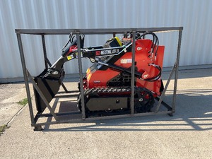 lot 3149 image: 2024 AGT Stand On Skid Steer Loader (LRT23)