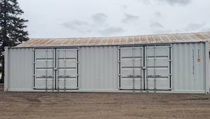 lot 40 image: Sea Container with 2 Side Doors, 40HC, Single Trip  CICU7316825