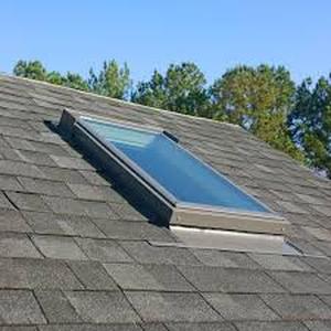lot 38 image: VELUX 21 in. x 45-34 in. Fixed Deck-Mount Skylight with Laminated Low-E3 Glass  Customer Returns See Pictures