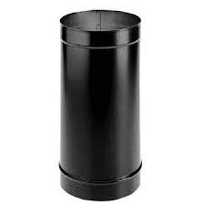 lot 15 image: DuraVent DuraBlack Stove Pipe 6in. Diameter X 48in. Single Wall Black Stove PipeCustomer Returns See Pictures