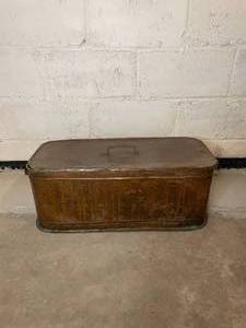 lot 368 image: Primitive Copper Boiler