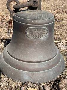 lot 10 image: Bronse Japanese Ship Bell