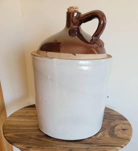 lot 179 image: Large Old Whiteware Jug