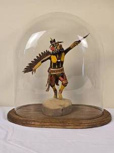 lot 267 image: Vintage Hopi Eagle Dancer Cochina Doll