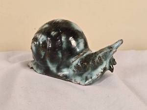 lot 68C image: Adorable Vintage Ceramic Animal Statuette - Andersen Designs - Snail