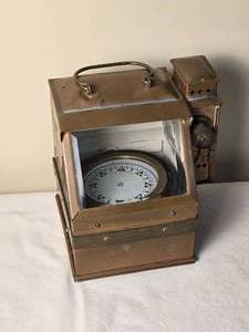 lot 30 image: Vintage Copper Body Liquid Filled Nautical Compass
