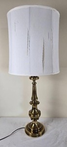 lot 86A image: Gorgeous Stiffel Brass Table Lamp - A